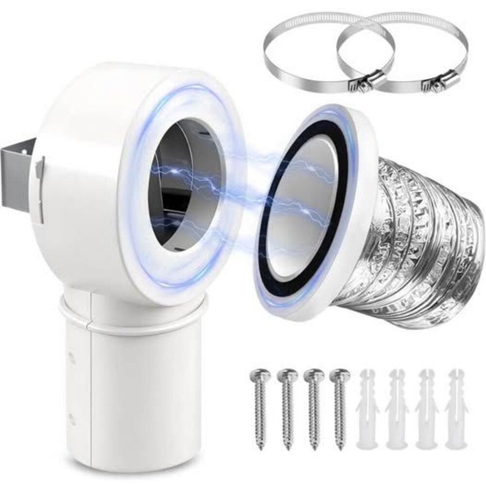 90°Magnetic Dryer Vent Coupling-Quick Connection and Disconnection